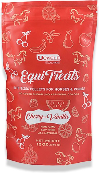 Show full view: SmartEquine Equi Treats Cherry-Vanilla Horse Treats, 12-oz bag slide 1 of 4