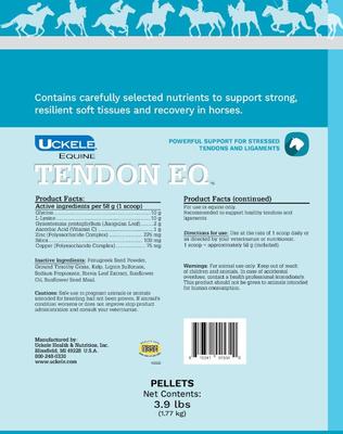 Show full view: SmartEquine Tendon Eq Pellets Horse Joint Supplement, 3.9-lb bag slide 2 of 4