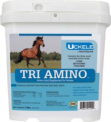 SmartEquine Tri-Amino Amino Acid Powder Horse Supplement, 5-lb bucket