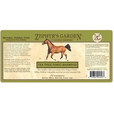 SmartPak SmartPak SmartNaturals Tea Tree Tonic Shampoo Horse Skin Care Supplement, 32-oz jar