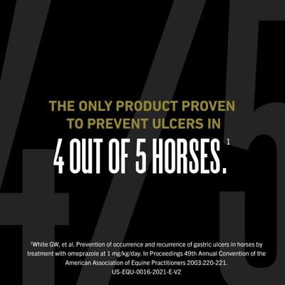 Show full view: Ulcergard Omeprazole Paste Horse Treatment, 1 syringe, .22-oz syringe slide 5 of 8