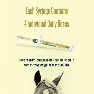 Show full view: Ulcergard Omeprazole Paste Horse Treatment, .22-oz syringe, 10 count slide 7 of 9