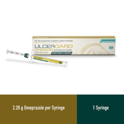 Show full view: Ulcergard Omeprazole Paste Horse Treatment, .22-oz syringe, 10 count slide 8 of 9
