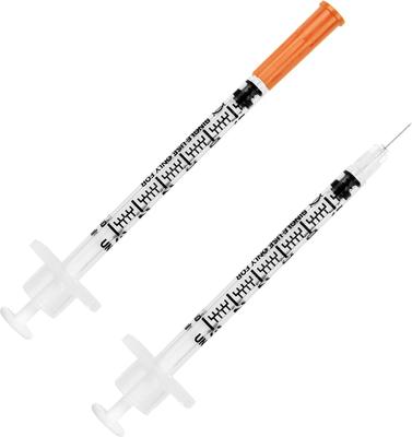 Show full view: UltiCare VetRx Insulin Syringes U-100 8mm x 31G with 1/2 Unit Markings, 0.3-cc, 60 syringes slide 3 of 7
