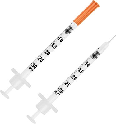 Show full view: UltiCare VetRx UltiGuard SafePack Insulin Syringes and Sharps Container U-100 8mm x 31G, 0.3-cc, 100 syringes slide 4 of 9