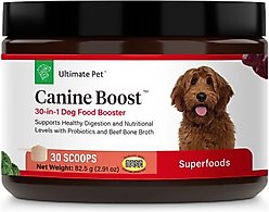 Ultimate Pet Nutrition Canine Boost Multivitamin 33-in-1 Powder Supplement for Dogs, 3.17-oz box