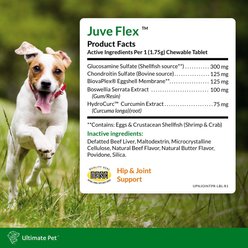 Ultimate Pet Nutrition Juve Flex Canine Hip & Joint Support Supplement for Dogs slide 2 of 4