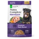 Ultimate Pet Nutrition Nutra Complete Premium Pork Freeze-Dried Raw Dog Food, 48-oz bag