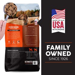 Ultimates Adult Large Breed Chicken Meal & Rice Flavored Dry Dog Food, 40-lb bag slide 2 of 7
