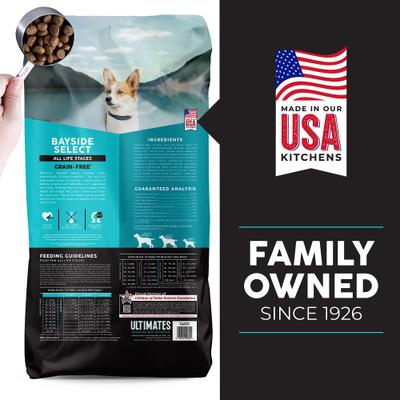 Show full view: Ultimates Bayside Select Fish & Potato Grain-Free Dry Dog Food, 28-lb bag slide 3 of 9