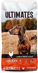 Ultimates Chicken Meal & Brown Rice Large Breed Adult Dry Dog Food, 56-lb bundle
