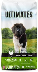 Ultimates Chicken Meal & Brown Rice Large Breed Puppy Dry Dog Food, 28-lb bag