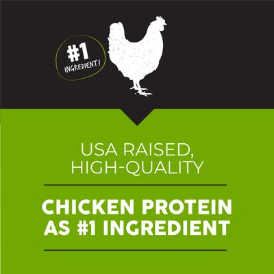 Show full view: Ultimates Chicken Meal & Brown Rice Large Breed Puppy Dry Dog Food, 28-lb bag slide 4 of 9