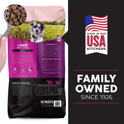 Show full view: Ultimates Lamb Meal & Brown Rice Dry Dog Food, 28-lb bag slide 3 of 9