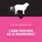 Show in main carousel: Ultimates Meadow Prime Grain-Free Lamb & Potato Dry Dog Food, 28-lb bag slide 4 of 9