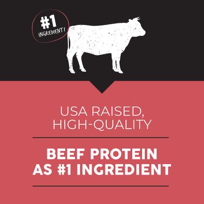 Show full view: Ultimates Overland Grain-Free Red Beef & Potato Dry Dog Food, 28-lb bag slide 4 of 9