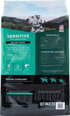 Show full view: Ultimates Sensitive with Lamb Protein Dry Dog Food, 28-lb bag slide 3 of 5