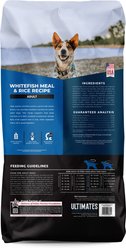 Ultimates Whitefish Meal & Rice Dry Dog Food, 28-lb bag slide 2 of 7