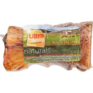 Ultra Chewy 1" Beef Marrow Bone Dog Treats, 4 count