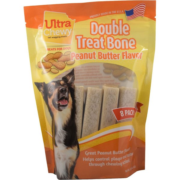 Ultra Chewy Tropical Bone Papaya Flavored Dog Treat