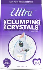 Ultra Clumping Micro Crystals Premium Unscented Cat Litter, 5-lb Bag