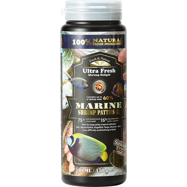 Ultra Fresh Marine Patties Small Shrimp Food