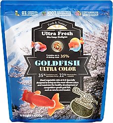 Ultra Fresh Ultra Color Goldfish Food, 35.27-oz jar