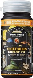 Ultra Fresh Vegetables Pie Shrimp Food, 60-g jar