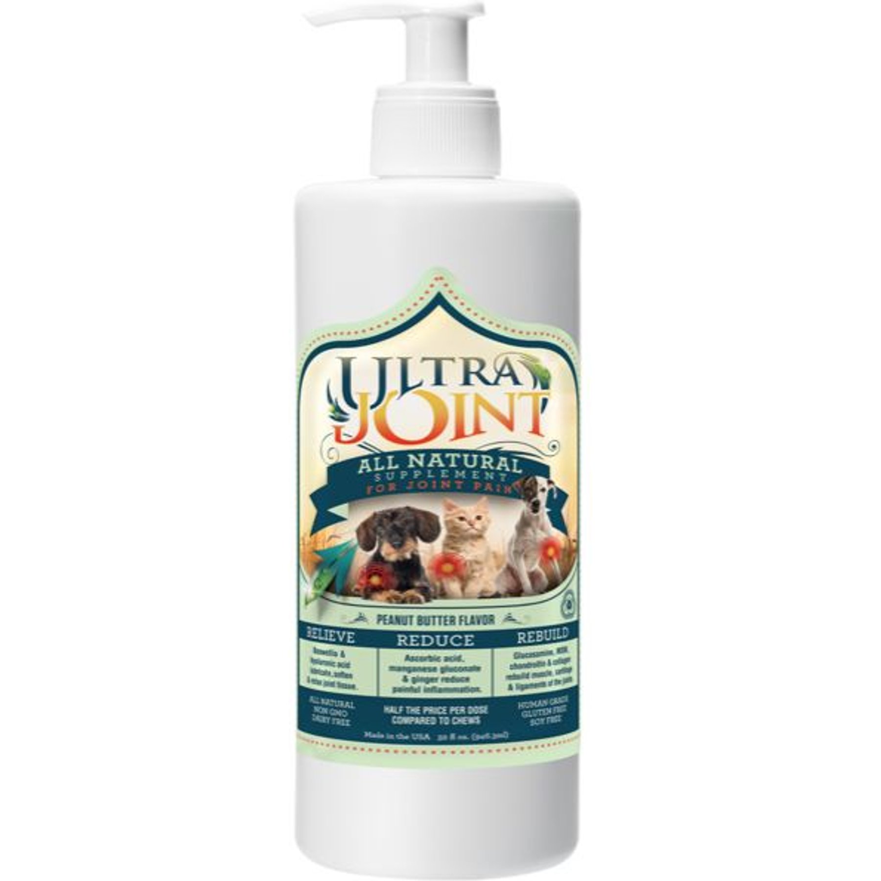 Ultra Joint Joint Supplement for Cats & Dogs, 32-fl oz bottle