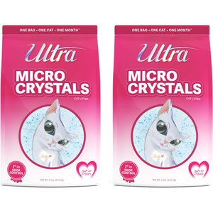 ULTRA Pearls Micro Unscented Non-Clumping Crystal Cat Litter, 5-lb