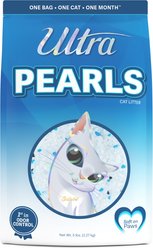Ultra Pearls Unscented Premium Non-Clumping Cat Litter, 5-lb Bag