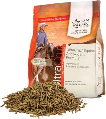 Show full view: UltraCruz Antioxidant Formula Immune Support Pellets Horse Supplement, 4-lb bag slide 4 of 4