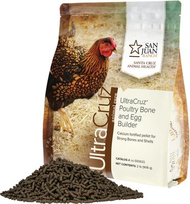Show full view: UltraCruz Bone & Egg Builder Poultry Supplement, 2-lb bag slide 2 of 4