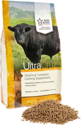 Show full view: UltraCruz Calming Livestock Supplement, 12-lb bag slide 2 of 4