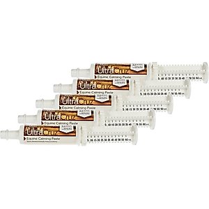 UltraCruz Calming Paste Horse Supplement, 60-mL syringe, 6 count