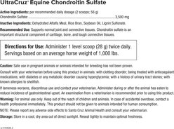 UltraCruz Chondroitin Sulfate Joint Support Pellets Horse Supplement, 4-lb bag slide 2 of 4