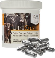 UltraCruz Copper Bolus Calf Supplement, 25 count