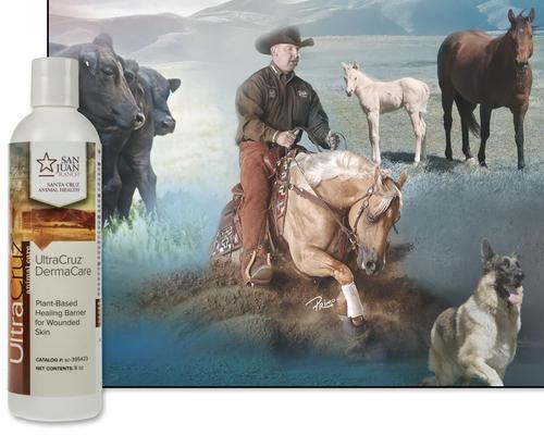 Show full view: UltraCruz DermaCare for Dogs, Cats, Horses & Livestock, 8-fl oz bottle slide 3 of 5