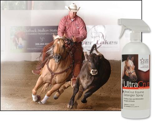 Show full view: UltraCruz Detangler Horse Spray, 32-fl oz bottle slide 2 of 4