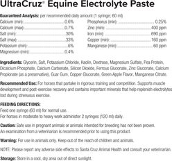 UltraCruz Electrolyte Paste Horse Supplement, 60-mL, 6 count slide 2 of 4