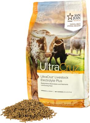 Show full view: UltraCruz Electrolyte Plus Livestock Supplement, 25-lb bag slide 2 of 4