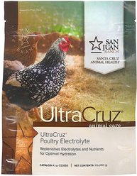 UltraCruz Electrolyte Poultry Supplement, 1-lb bag