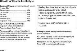 UltraCruz Electrolyte Powder Horse Supplement, 5-lb bag slide 2 of 4