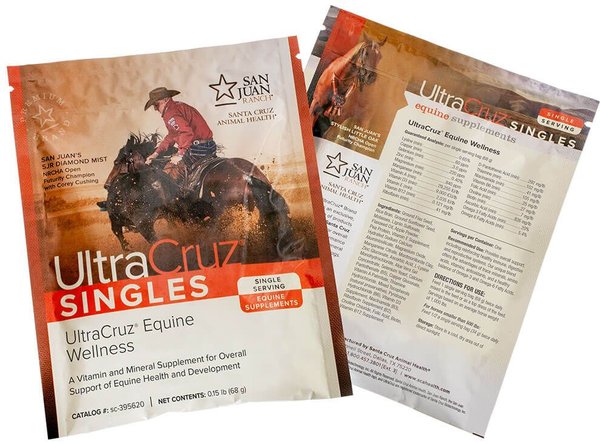 Show full view: UltraCruz Equine Wellness Pellet Horse Supplement, 30 Day Singles slide 1 of 4