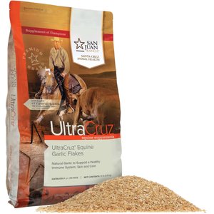 UltraCruz Garlic Flakes Immune Support Granules Horse Supplement, 10-lb bag