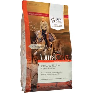 UltraCruz Garlic Flakes Immune Support Granules Horse Supplement, 10-lb bag