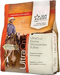 UltraCruz Glucosamine Sulfate Joint Support Pellets Horse Supplement, 4-lb bag