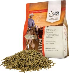 UltraCruz Glucosamine Sulfate Joint Support Pellets Horse Supplement, 4-lb bag slide 2 of 4