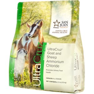 UltraCruz Goat & Sheep Ammonium Chloride Farm Animal Supplement, 2.5-lb bag