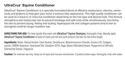 Show full view: UltraCruz Horse Conditioner, 32-fl oz bottle slide 2 of 4